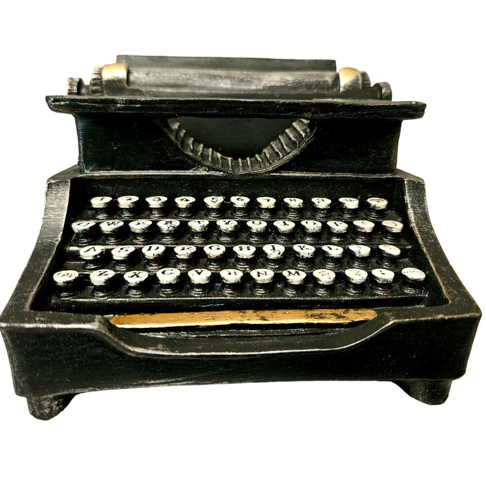 Vintage Typewriter Cellphone Holder Decoration